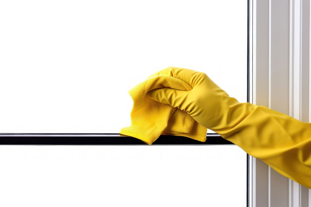 Window wiper cleaning glove hand. AI generated Image by rawpixel.