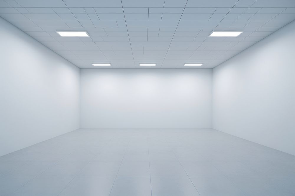 Empty room light architecture illuminated. AI generated Image by rawpixel.