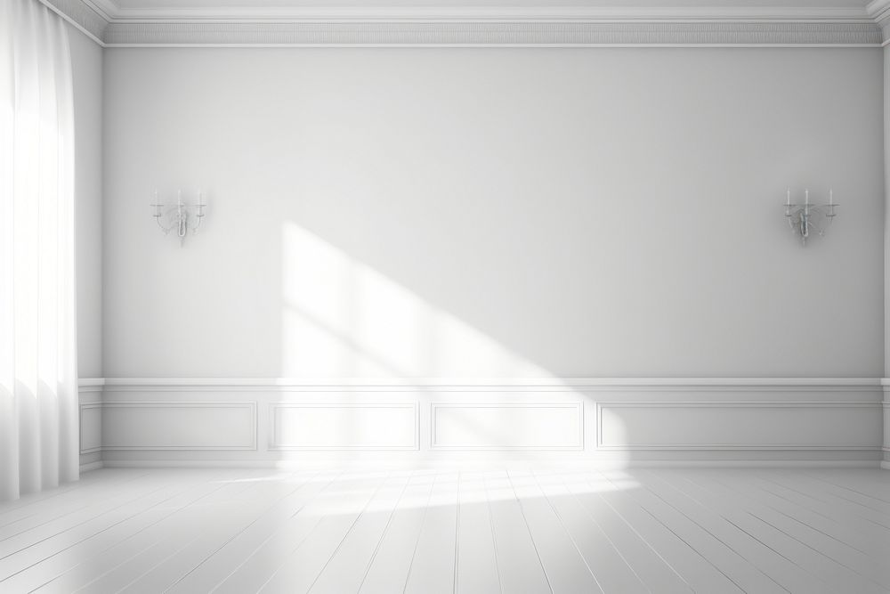 Luxury back and white architecture flooring building. AI generated Image by rawpixel.