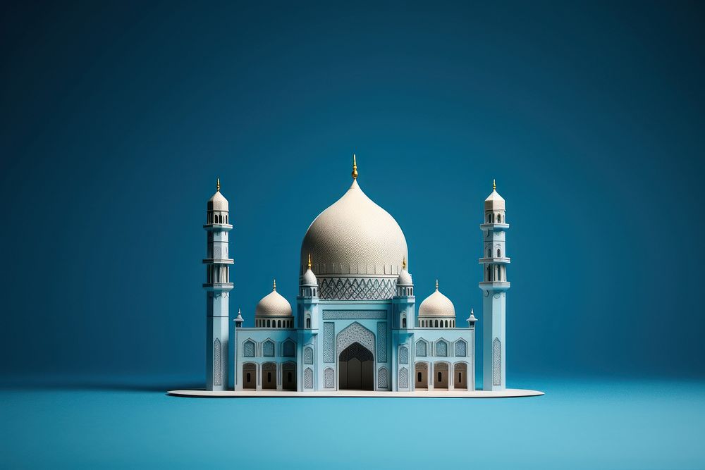 Mosque architecture building tomb. AI generated Image by rawpixel.