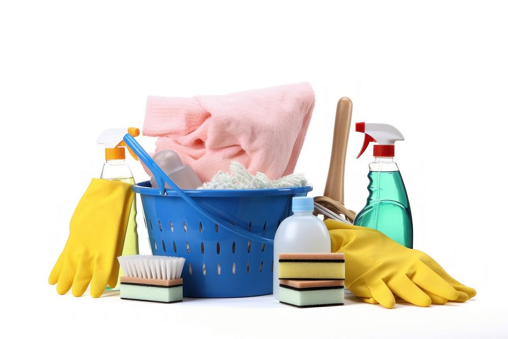 Cleaning container housework variation. AI generated Image by rawpixel.