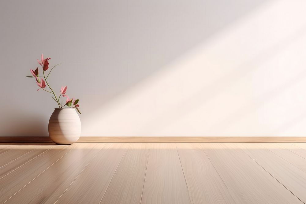 Wooden modern architecture windowsill flooring. AI generated Image by rawpixel.