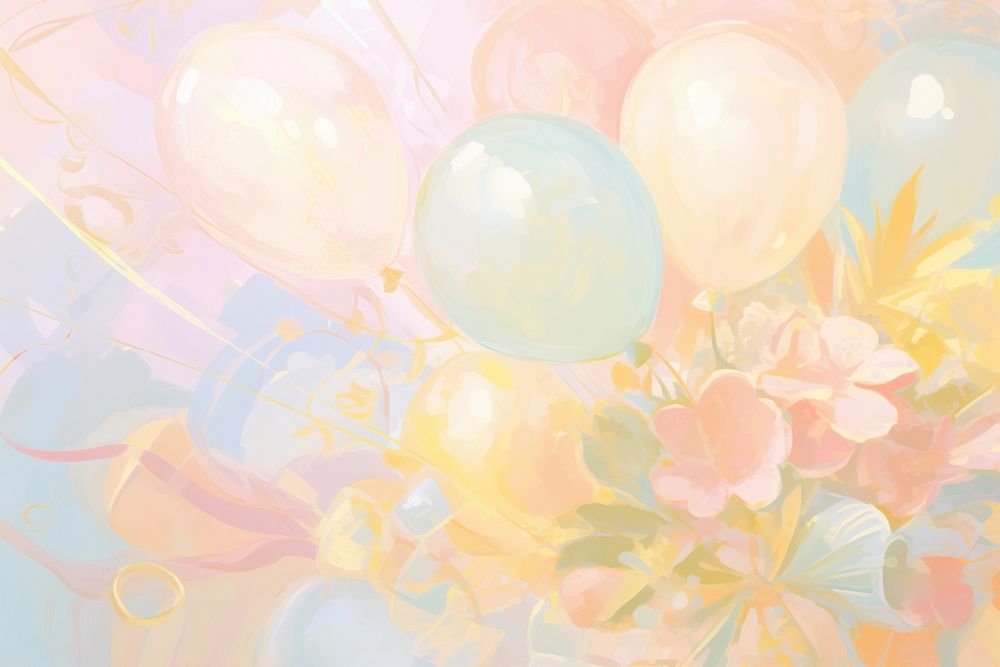 Birthdy Celebration backgrounds celebration painting. AI generated Image by rawpixel.