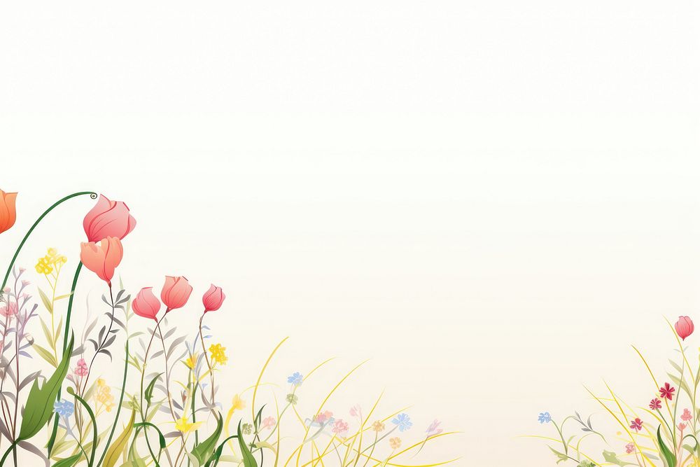 Flower outdoors pattern nature. AI generated Image by rawpixel.