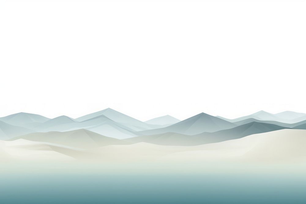 Landscape mountain nature fog. AI generated Image by rawpixel.