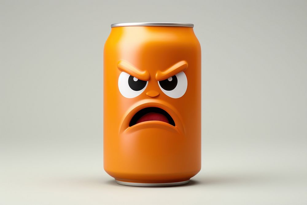 Can anthropomorphic representation refreshment. AI generated Image by rawpixel.
