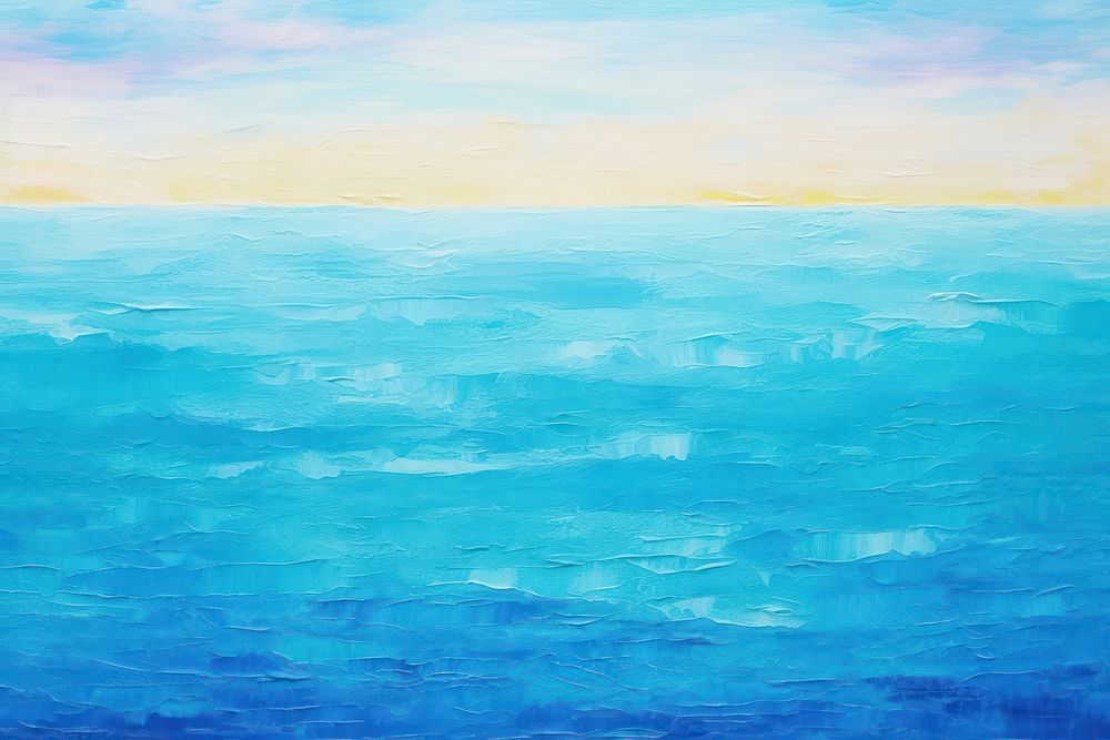 Aesthetic ocean painting backgrounds outdoors. AI generated Image by rawpixel.