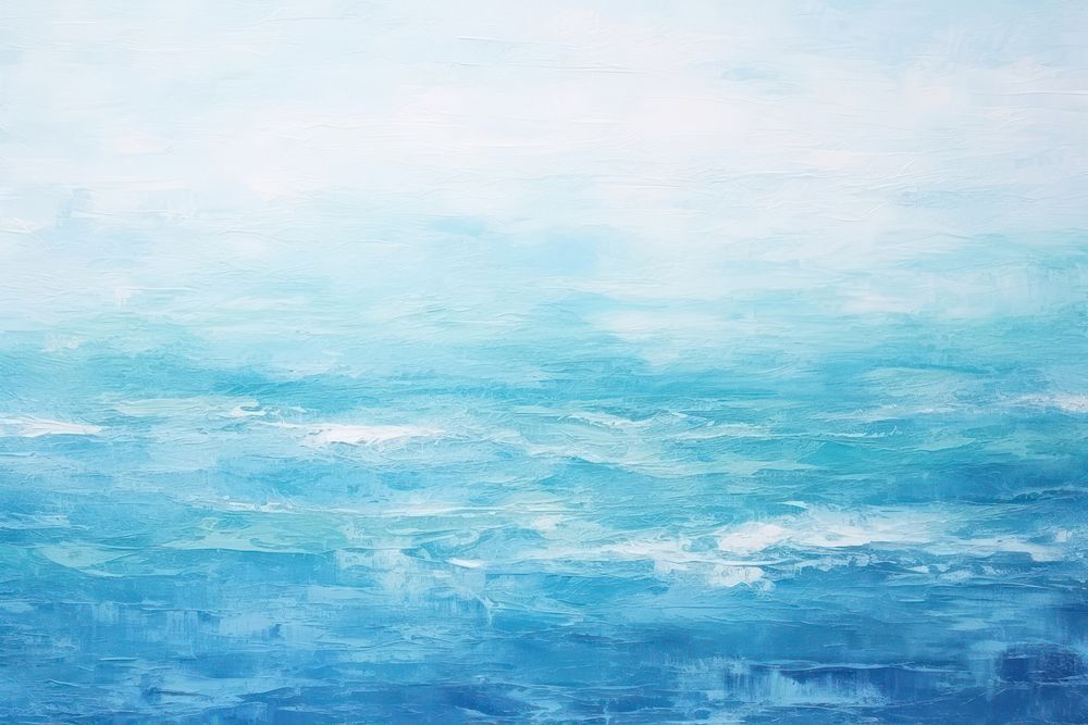 Aesthetic ocean painting backgrounds texture. AI generated Image by rawpixel.