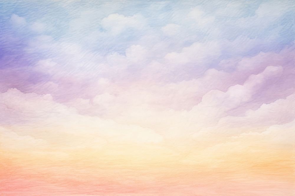 An enpthy sky backgrounds outdoors painting. AI generated Image by rawpixel.