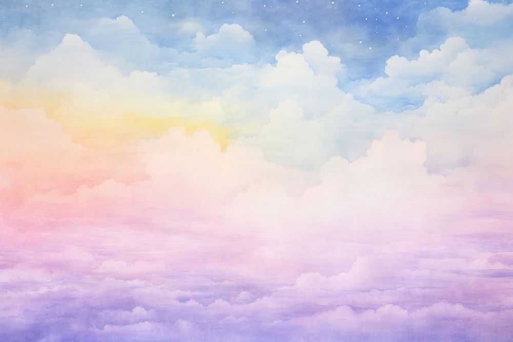 An enpthy sky painting backgrounds outdoors. AI generated Image by rawpixel.