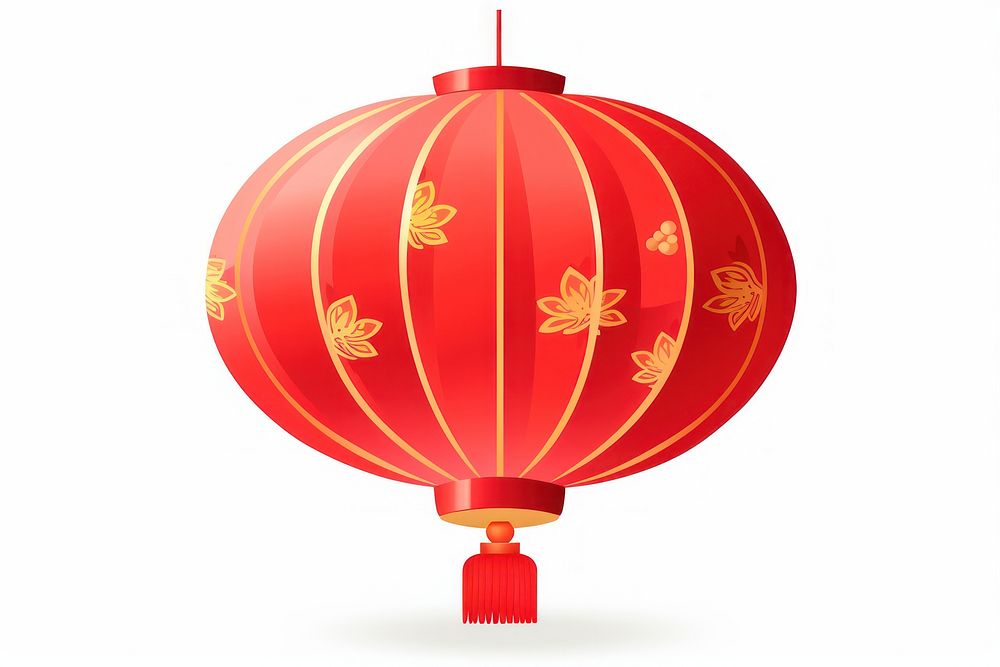 Chinese lantern white background celebration xiaolongbao. AI generated Image by rawpixel.