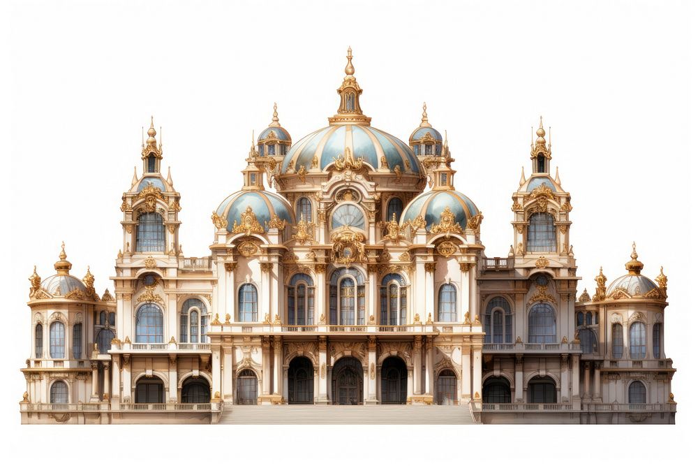 Architecture building palace dome. AI generated Image by rawpixel.