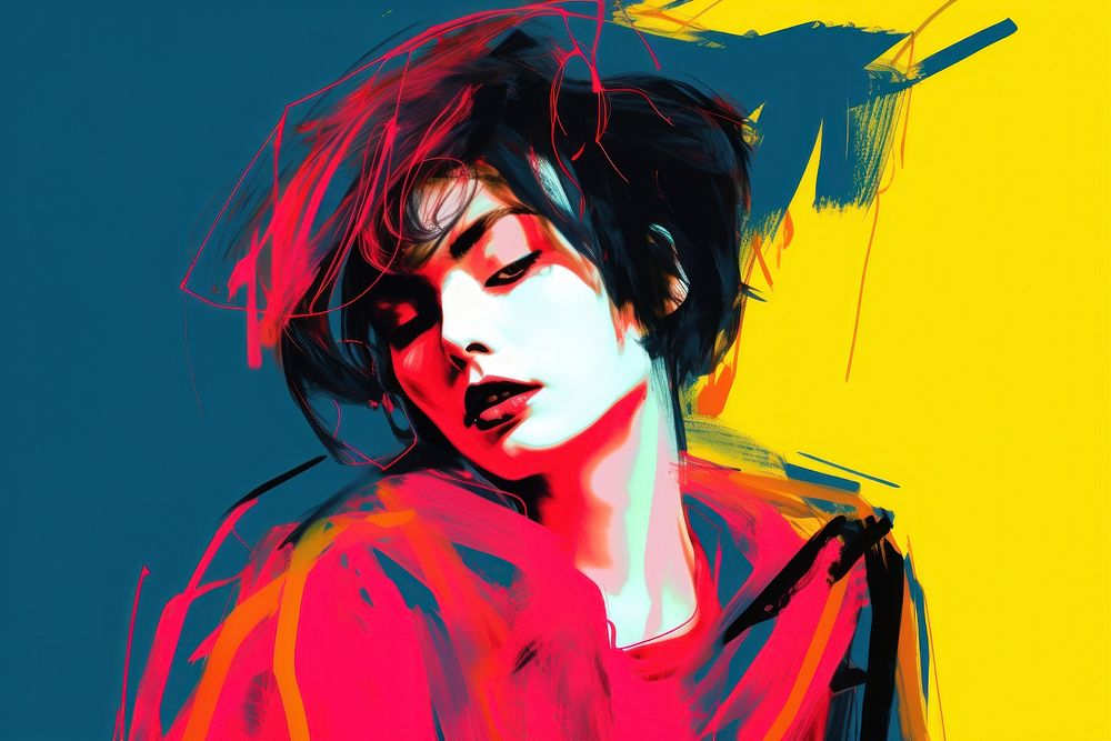 Fashion designer drawing style painting sketch adult. AI generated Image by rawpixel.