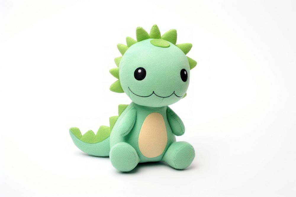 A dinosaur plush cute toy. AI generated Image by rawpixel.