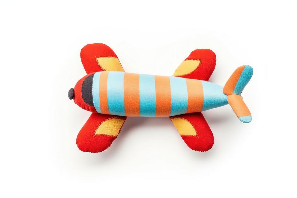 Airplain toy white background creativity. AI generated Image by rawpixel.