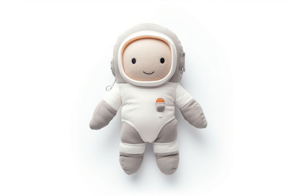 An astronaut toy cartoon plush. AI generated Image by rawpixel.