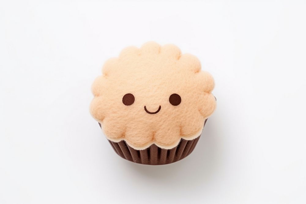 A muffin dessert cupcake cartoon. AI generated Image by rawpixel.