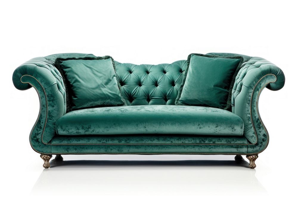 Luxury sofa furniture cushion home. AI generated Image by rawpixel.