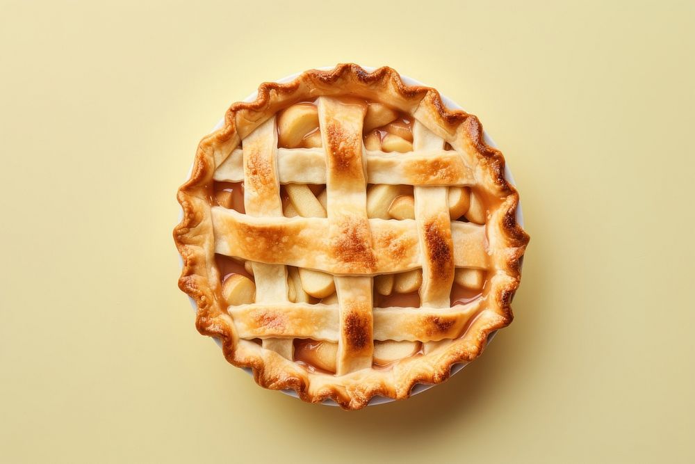 Apple pie dessert food freshness. AI generated Image by rawpixel.