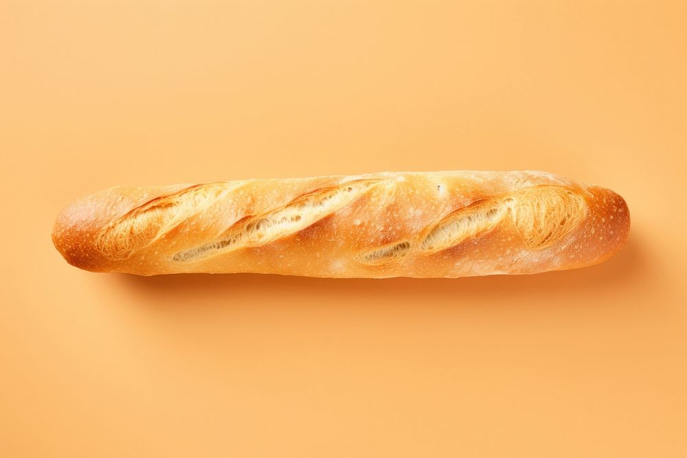 Garlic bread baguette food viennoiserie. AI generated Image by rawpixel.
