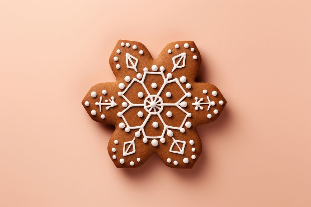 Gingerbread cookie food confectionery. AI generated Image by rawpixel.