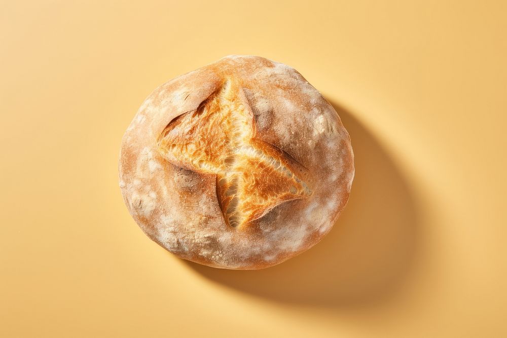 Italy crusty bread food sourdough freshness. AI generated Image by rawpixel.