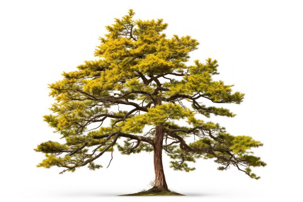 Larch plant tree nature. AI generated Image by rawpixel.