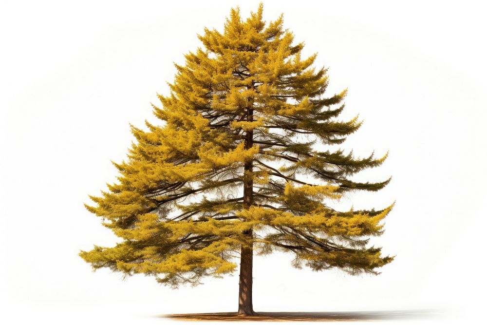 Larch nature plant tree. AI generated Image by rawpixel.