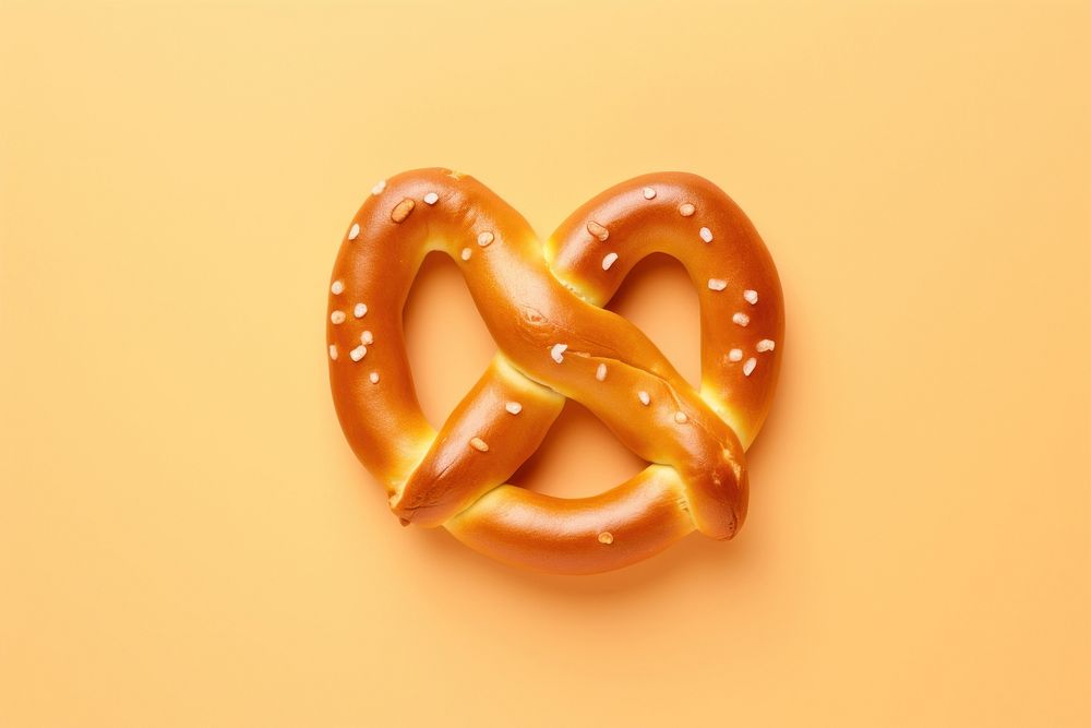 Pretzels food freshness dessert. AI generated Image by rawpixel.