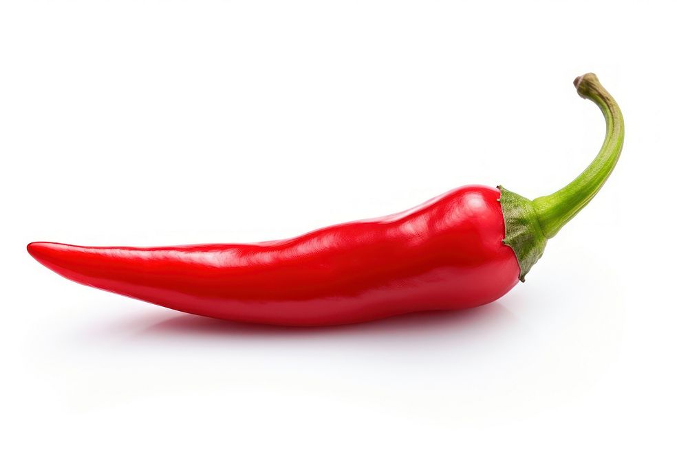 Red chilli plant vegetable food. AI generated Image by rawpixel.