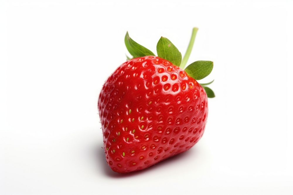 Strawberry sunday fruit plant food. AI generated Image by rawpixel.