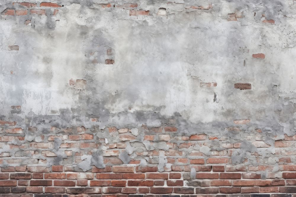 Damaged brick wall architecture backgrounds building. AI generated Image by rawpixel.