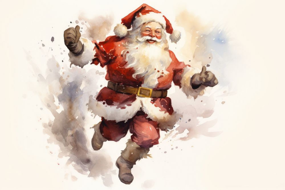 Christmas adult santa claus celebration. AI generated Image by rawpixel.