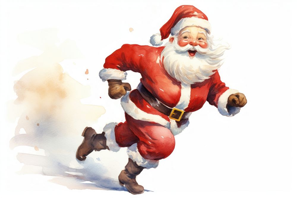 Christmas santa claus celebration tradition. AI generated Image by rawpixel.