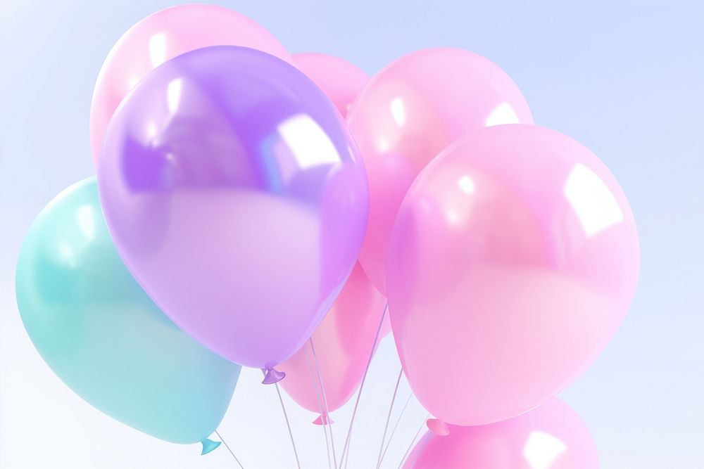 Balloons toy anniversary celebration. AI generated Image by rawpixel.
