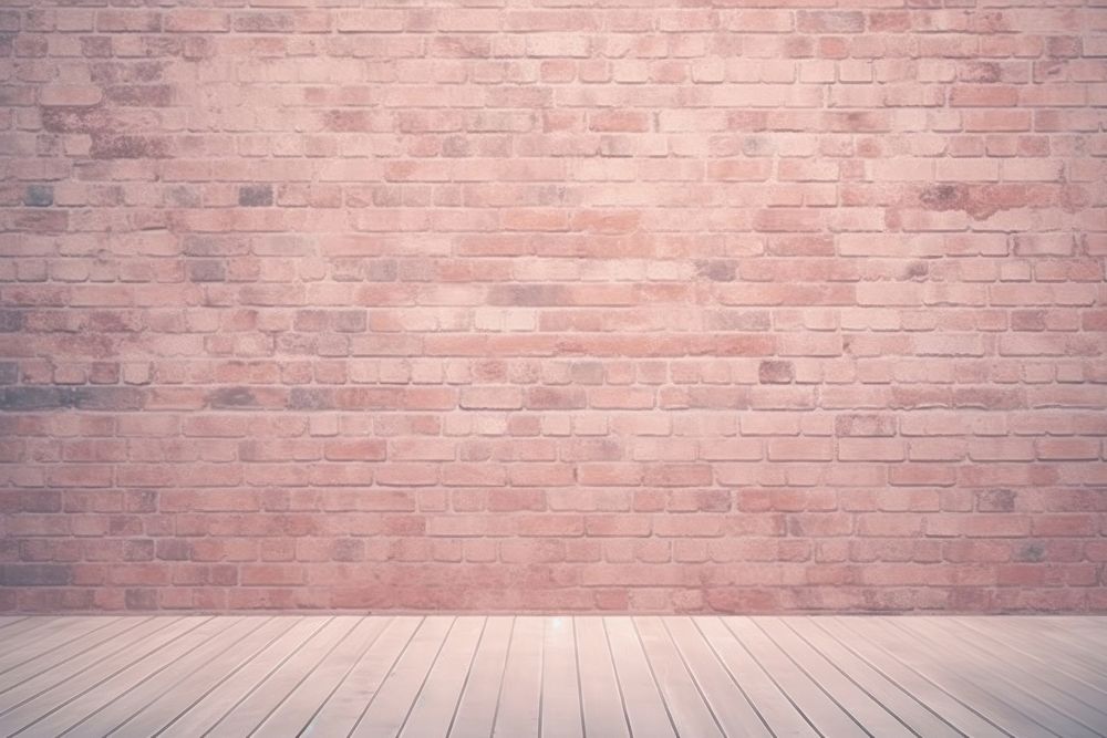 A blank poster on a brick wall architecture backgrounds building. AI generated Image by rawpixel.