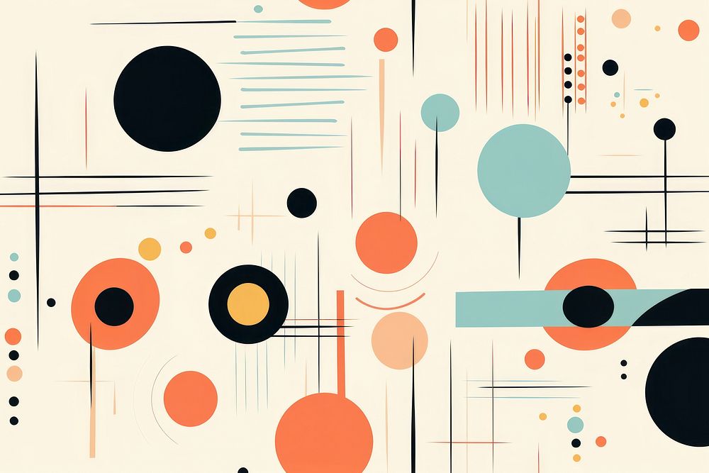 Abstract line pattern backgrounds art. AI generated Image by rawpixel.