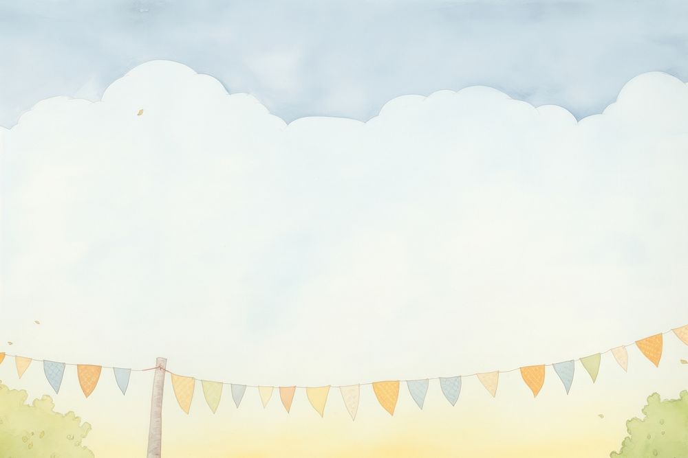 Sky outdoors backgrounds painting. AI generated Image by rawpixel.
