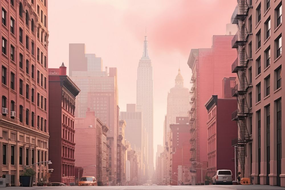 Discover New York architecture building travel. AI generated Image by rawpixel.