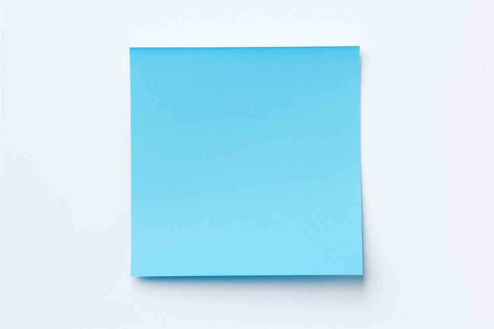 Blue sticky note backgrounds paper white background. AI generated Image by rawpixel.