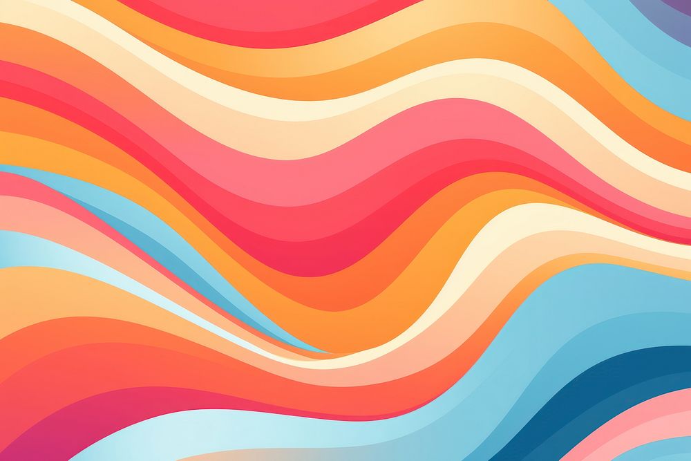 Groovy lines backgrounds pattern creativity. | Premium Photo ...