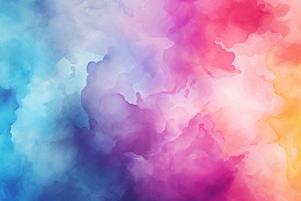 Colorful watercolor backgrounds purple creativity. AI generated Image by rawpixel.