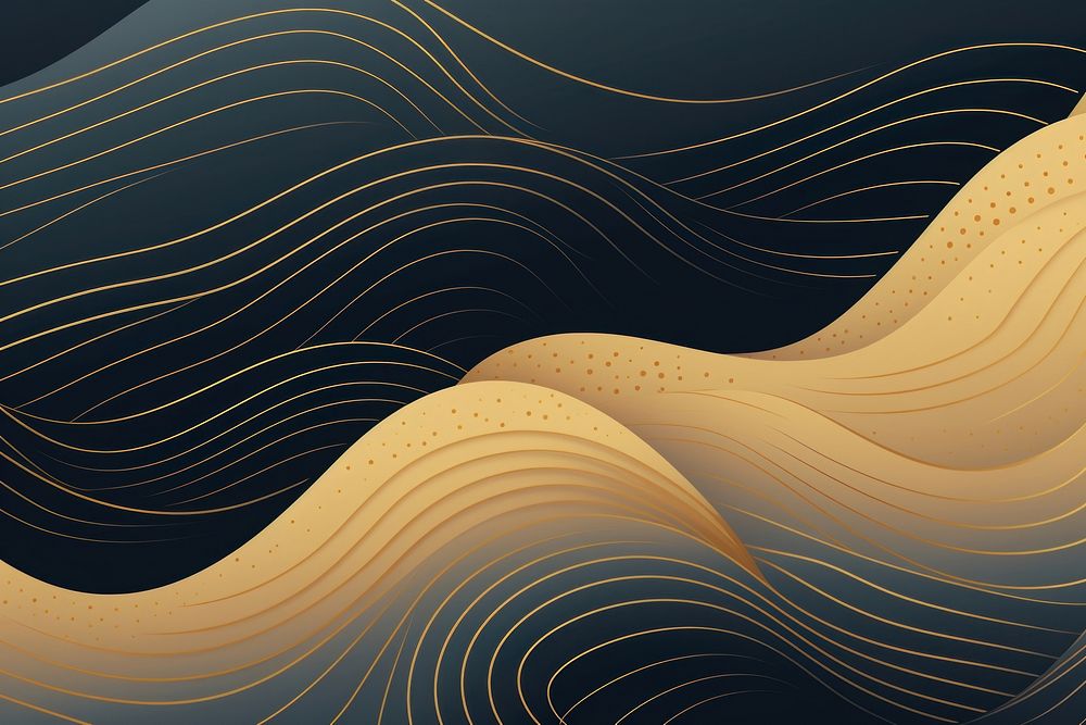 Wave pattern backgrounds abstract. AI generated Image by rawpixel.