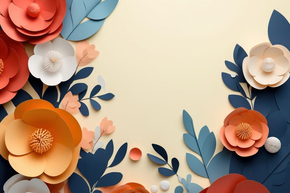 Flowers backgrounds pattern shape. AI generated Image by rawpixel.