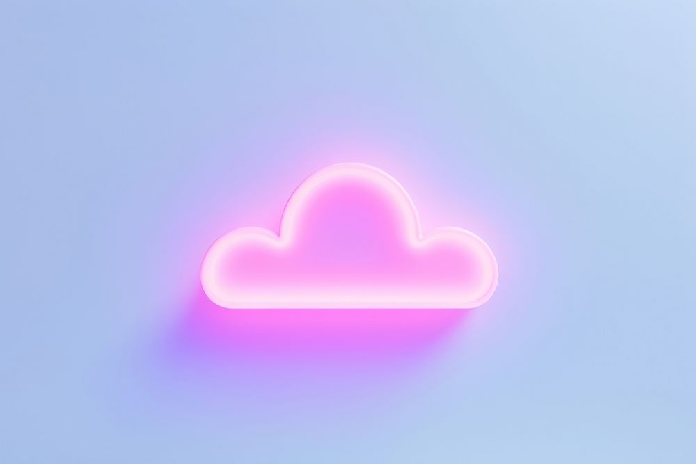 Pastel neon cloud backgrounds light illuminated. AI generated Image by rawpixel.