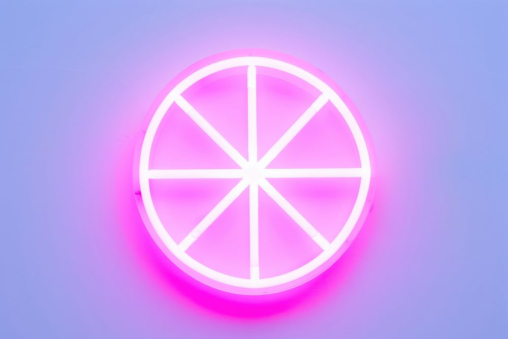 Pastel neon fruit purple light illuminated. AI generated Image by rawpixel.