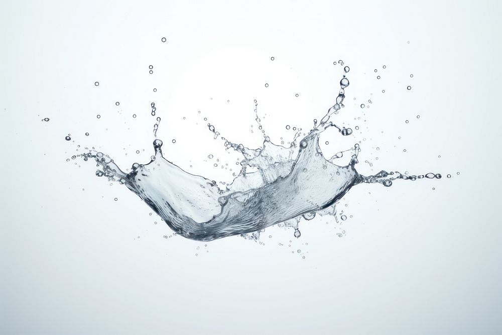Splashing water backgrounds splattered simplicity. AI generated Image by rawpixel.