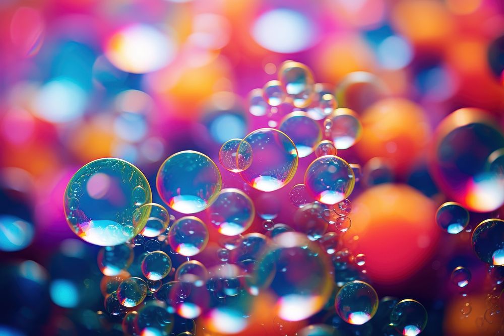 Bubbles backgrounds sphere transparent. AI generated Image by rawpixel.