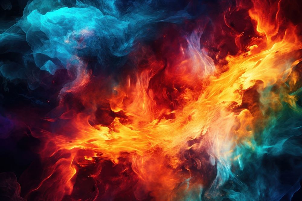 Fire backgrounds pattern creativity. AI generated Image by rawpixel.