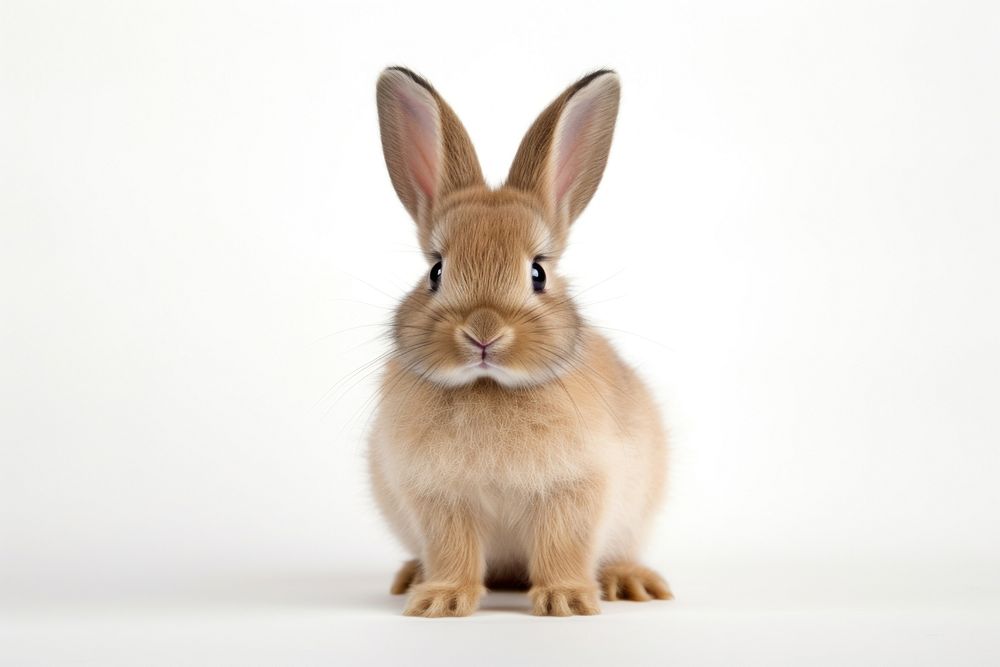 A baby rabbit animal rodent mammal. AI generated Image by rawpixel.